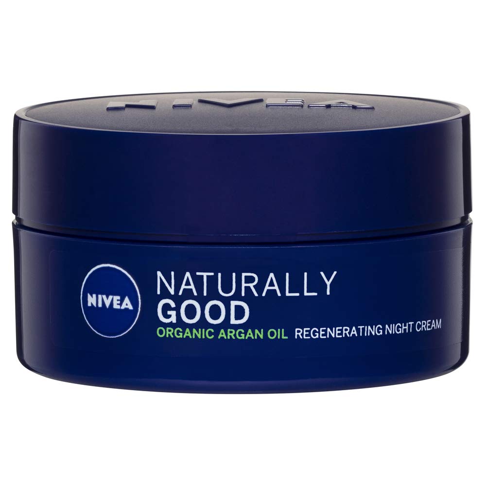 NIVEA Naturally Good Regenerating Night – 3 x 50 ml